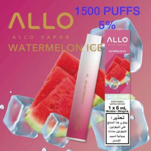 allo disposable vape 1500 puffs watermelon ice Vape Dubai | Buy Vape Online in UAE - SmokeFree