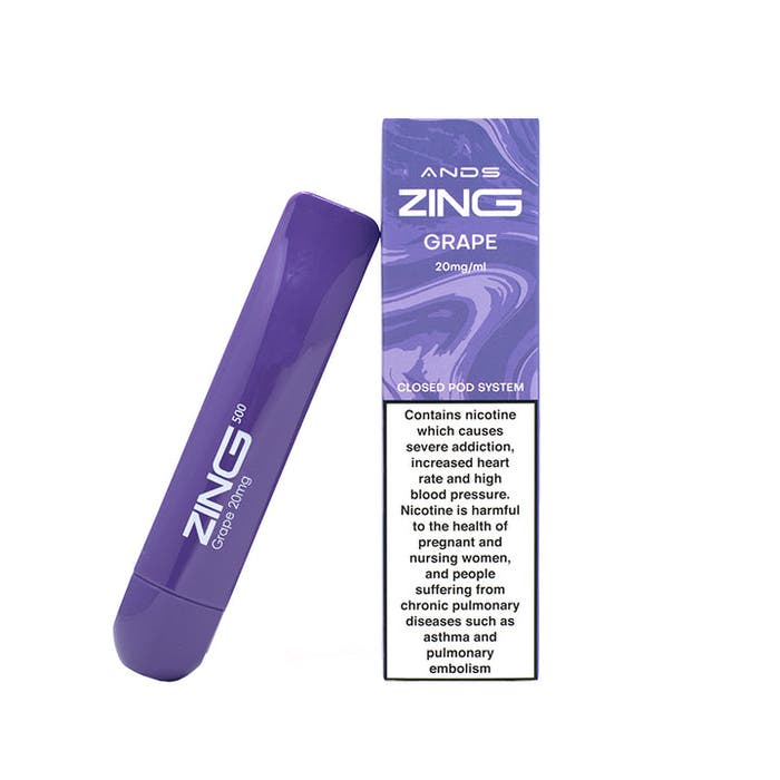 ANDS Zing Grape 20mg/ml-500 puffs