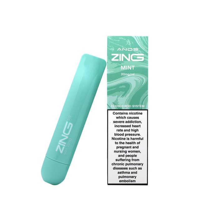 ands zing mint 20mg ml 500 puffs Vape Dubai | Buy Vape Online in UAE - SmokeFree