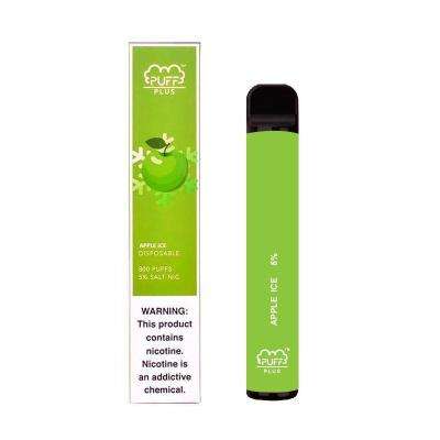 APPLE ICE PUFF BAR PLUS DISPOSABLE GUAVA ICE 800 PUFFS