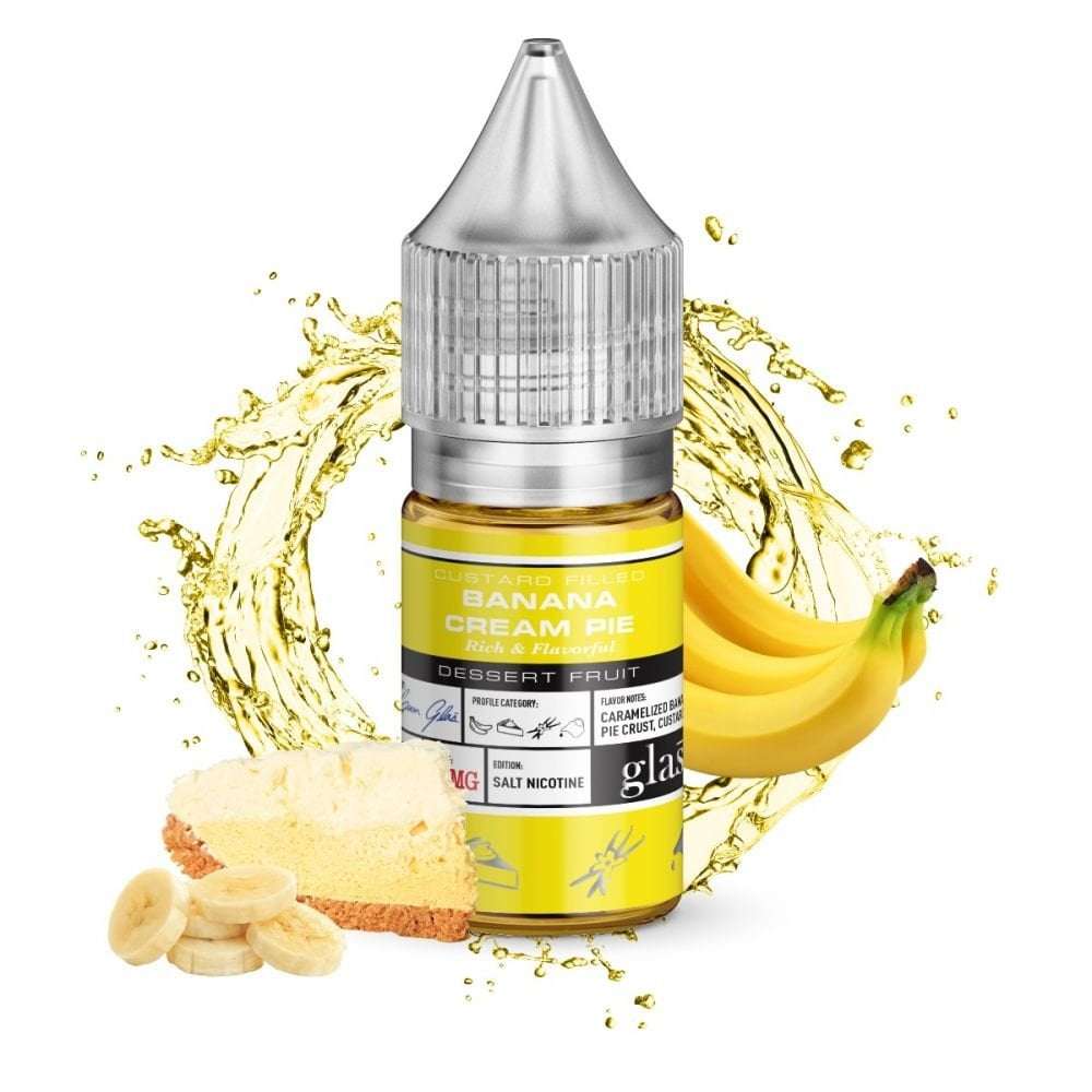 banana cream pie saltnic by glas vapor Vape Dubai | Buy Vape Online in UAE - SmokeFree
