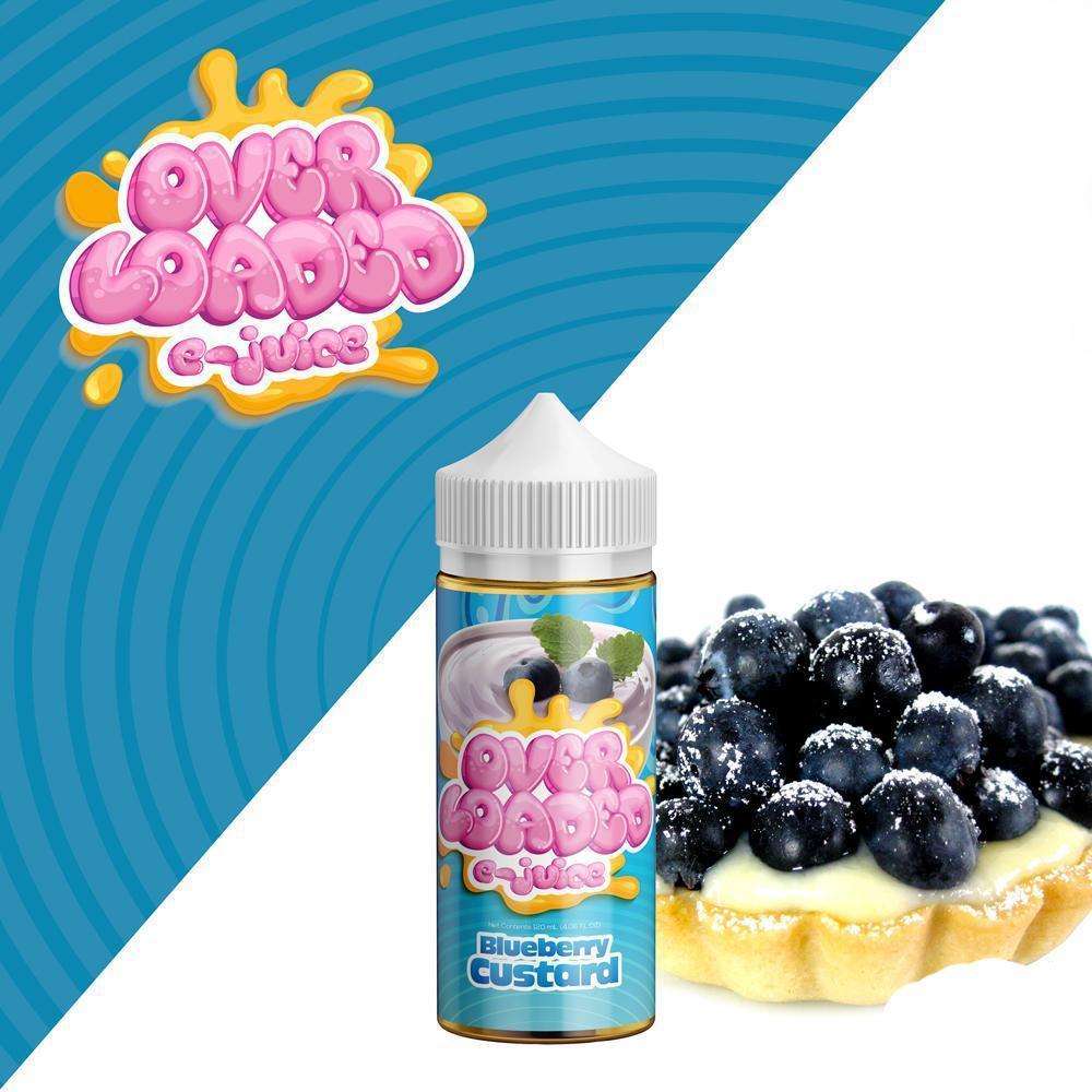 Blueberry Custard E-juice By Overloaded