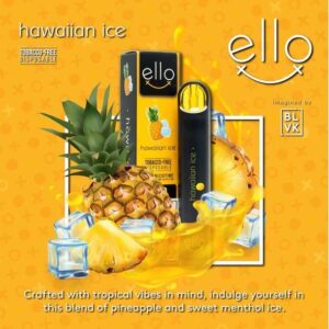 blvk ello disposable vape 2500 puffs hawaiian ice flavour Vape Dubai | Buy Vape Online in UAE - SmokeFree