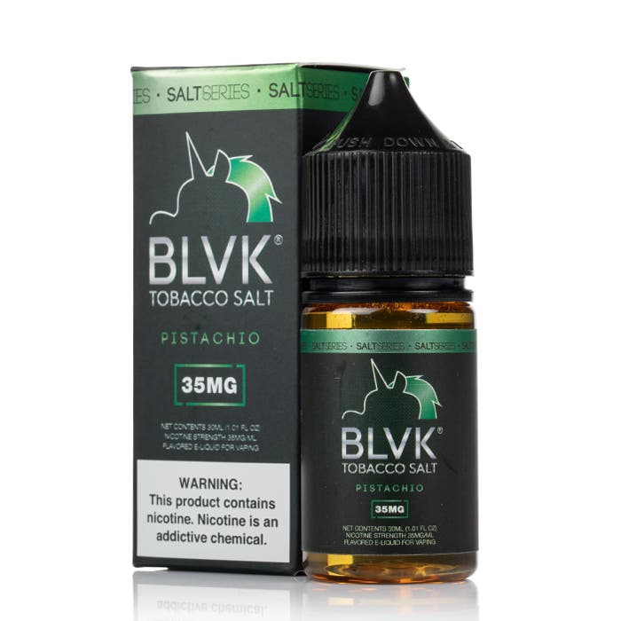 BLVK Nicotine Salt Tobacco Pistachio 35mg/ml-30ml
