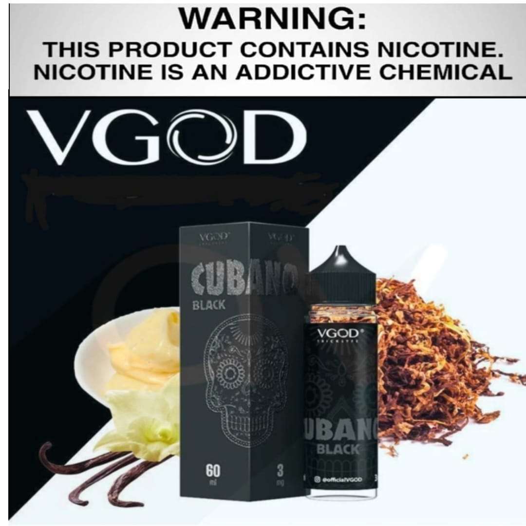 cubano black vgod e liquid 60ml Vape Dubai | Buy Vape Online in UAE - SmokeFree
