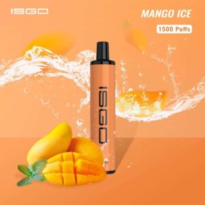 disposable vape isgo paris 1500 puffs mango ice Vape Dubai | Buy Vape Online in UAE - SmokeFree