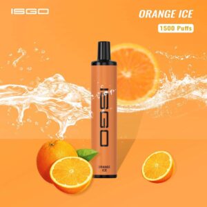 disposable vape isgo paris 1500 puffs orange ice Vape Dubai | Buy Vape Online in UAE - SmokeFree