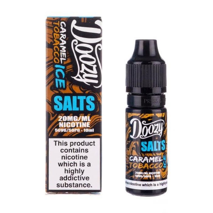doozy salts caramel tobacco ice 30mg ml 30ml Vape Dubai | Buy Vape Online in UAE - SmokeFree