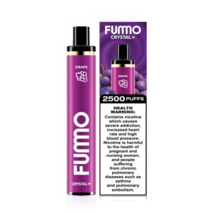 fummo crystal grape 20mg ml 2500 puffs Vape Dubai | Buy Vape Online in UAE - SmokeFree