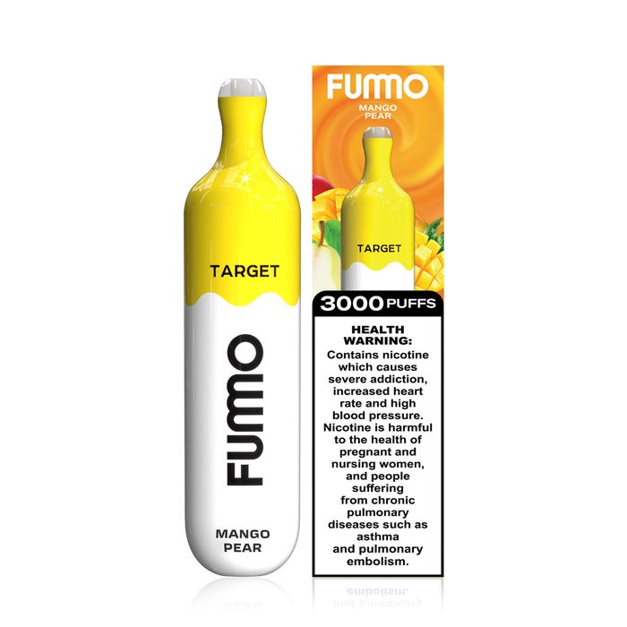 fummo target mango pear 20mg ml 3000 puffs Vape Dubai | Buy Vape Online in UAE - SmokeFree