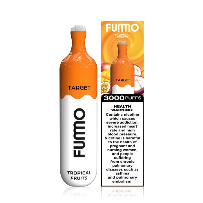 fummo target tropical fruits 20mg ml 3000 puffs Vape Dubai | Buy Vape Online in UAE - SmokeFree