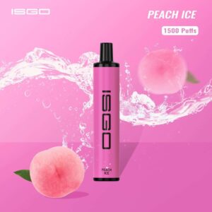isgo paris disposable vape1500 puffs peach ice Vape Dubai | Buy Vape Online in UAE - SmokeFree