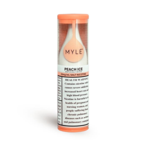 myle drip peach ice 20mg ml 2500 puffs Vape Dubai | Buy Vape Online in UAE - SmokeFree