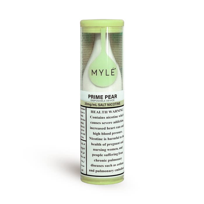 myle drip prime pear 20mg ml 2500 puffs Vape Dubai | Buy Vape Online in UAE - SmokeFree