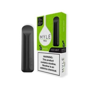 myle mini iced mint disposable device 1 Vape Dubai | Buy Vape Online in UAE - SmokeFree
