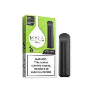 myle mini iced mint disposable device Vape Dubai | Buy Vape Online in UAE - SmokeFree
