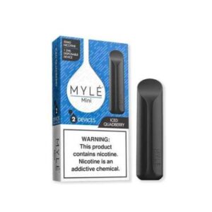 myle mini iced quadberry disposable device Vape Dubai | Buy Vape Online in UAE - SmokeFree