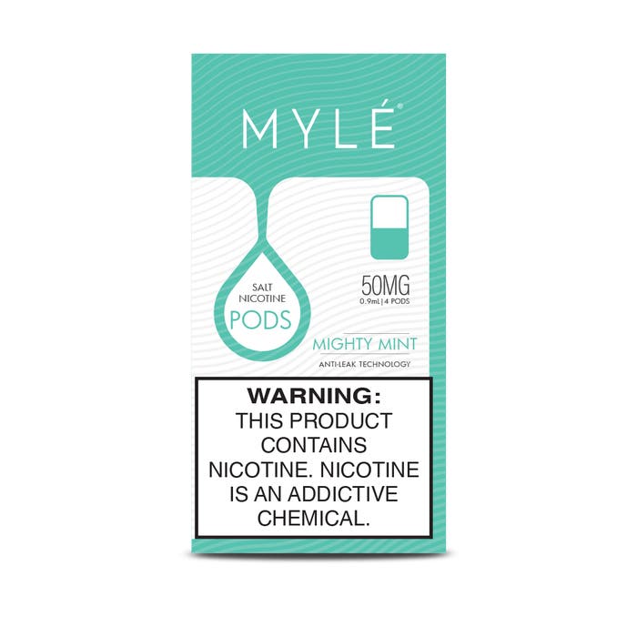 myle v4 mighty mint 4 x 09ml pods 50mg ml Vape Dubai | Buy Vape Online in UAE - SmokeFree