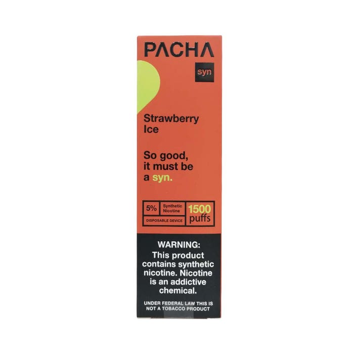 Pachamama Strawberry Ice-50mg/ml-1500 puffs