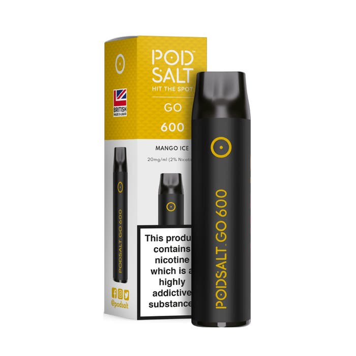 Pod Salt Go Mango Ice 50mg/ml-600 puffs