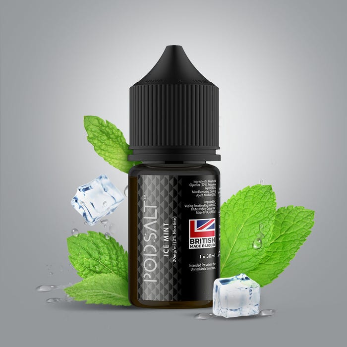 Pod Salt Ice Mint 30ml Nicotine Salt E-Liquid (UAE) – 20mg