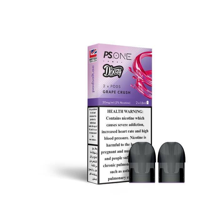 PS One DOOZY – Grape Crush 2×1.8ml Pods