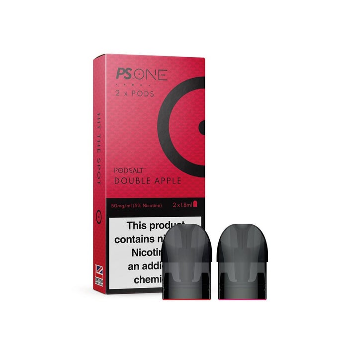 PS One Double Apple 2 x 1.8ml Pods – 50mg/ml