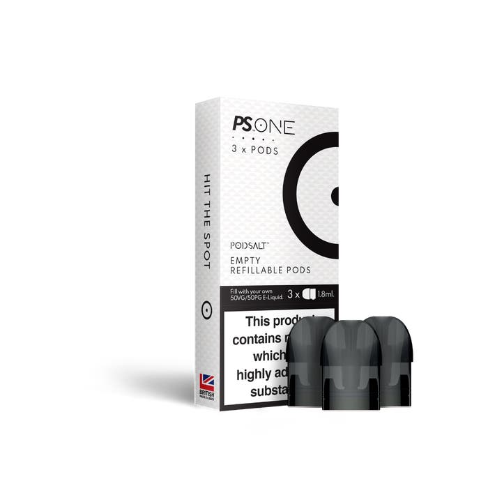 PS One Refillable Empty Pods 3 x 1.8ml