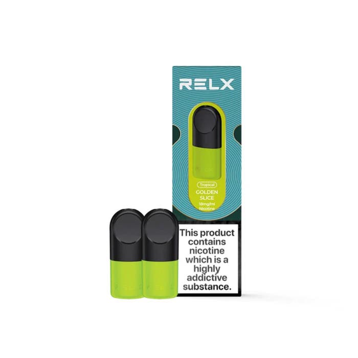 relx infinity pod golden slice 2 x 18mg ml Vape Dubai | Buy Vape Online in UAE - SmokeFree