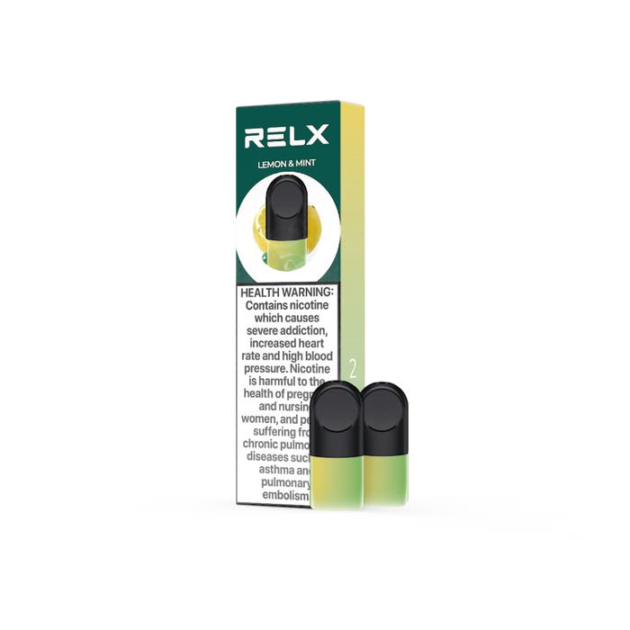 RELX Infinity Pod Lemon & Mint 2 x 18mg/ml