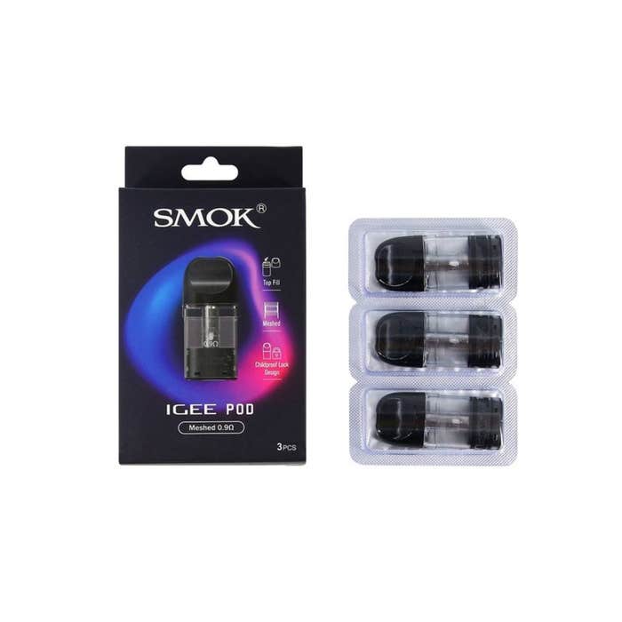smok igee pod meshed coil 09 ohm 3pcs pack Vape Dubai | Buy Vape Online in UAE - SmokeFree
