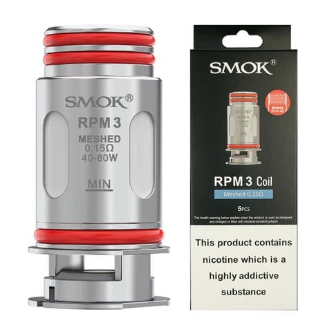Smok RPM 3 Meshed Coil 0.15 Ohm 5pcs/Pack