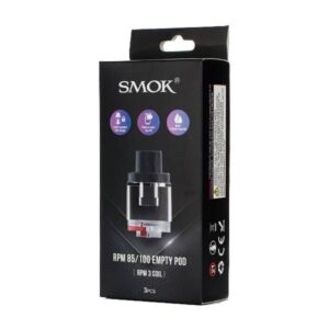 smok rpm 85 and 100 empty pods 3pcs pack Vape Dubai | Buy Vape Online in UAE - SmokeFree