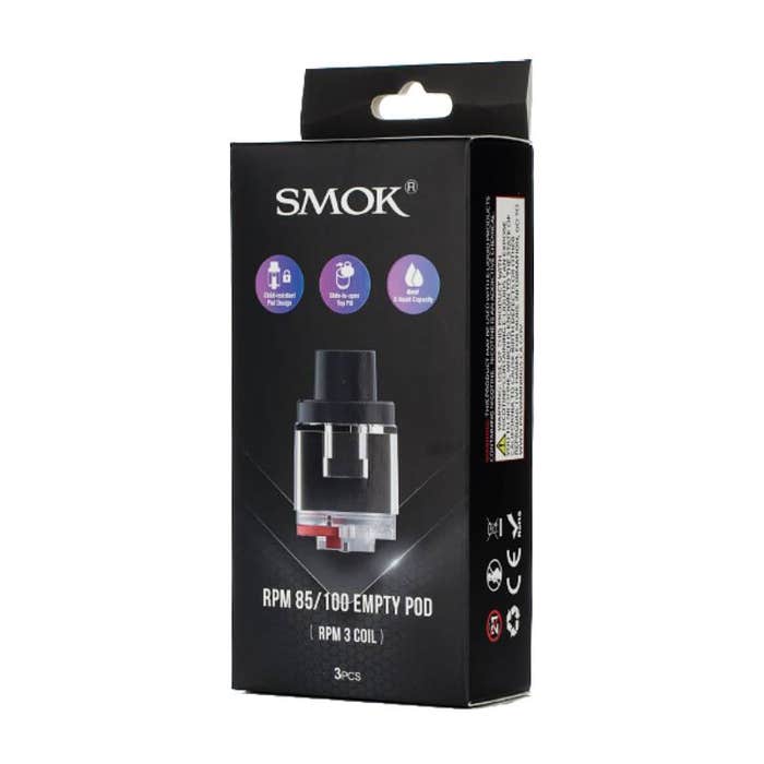 Smok RPM 85 and 100 Empty Pods 3pcs/Pack