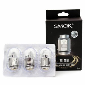 smok tfv18 mini dual meshed coil 015 ohm 3 pcs pack Vape Dubai | Buy Vape Online in UAE - SmokeFree