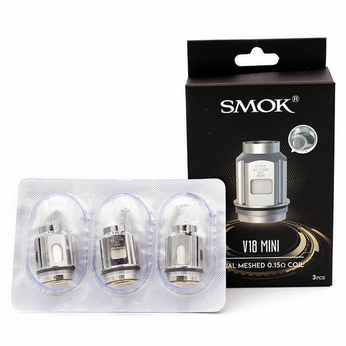 Smok TFV18 Mini Dual Meshed Coil 0.15 Ohm 3 pcs/Pack