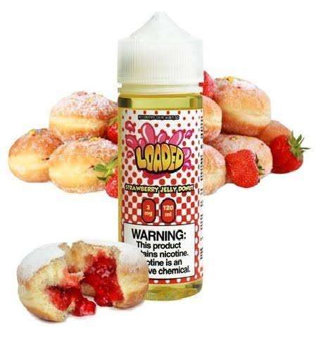 Strawberry Jelly Donut E-juice By Loaded