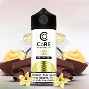 vanilla custard by core dinner lady e juice 120ml Vape Dubai | Buy Vape Online in UAE - SmokeFree