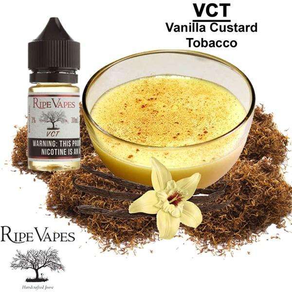 VCT (Vanilla-Custard-Tobacco) BY RIPE VAPE