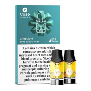vuse epod caps crisp mint 2 x 18mg ml Vape Dubai | Buy Vape Online in UAE - SmokeFree