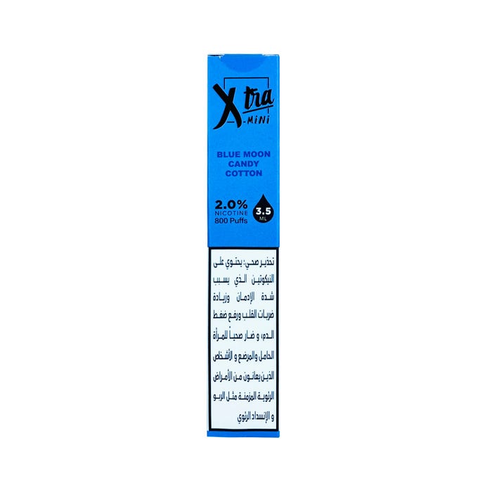 Xtra Mini Blue Moon Candy Cotton-20mg/ml-800 puffs