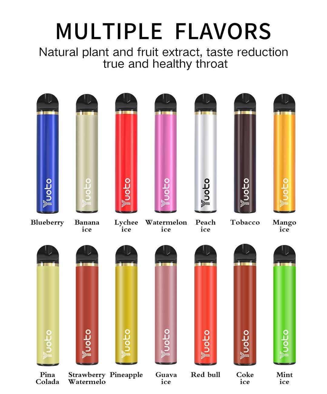 Yuoto 5 Disposable device mix flavours 1500 puffs