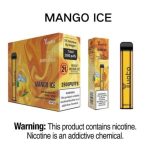 yuoto xxl 2500 puffs disposable vape mango ice flavor Vape Dubai | Buy Vape Online in UAE - SmokeFree
