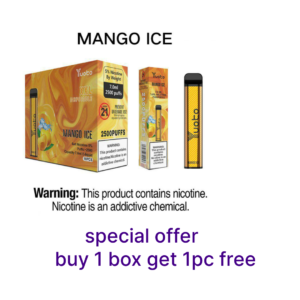 yuoto xxl disposable vape 2500 puffs mango ice offer buy 1 box get 1 free Vape Dubai | Buy Vape Online in UAE - SmokeFree