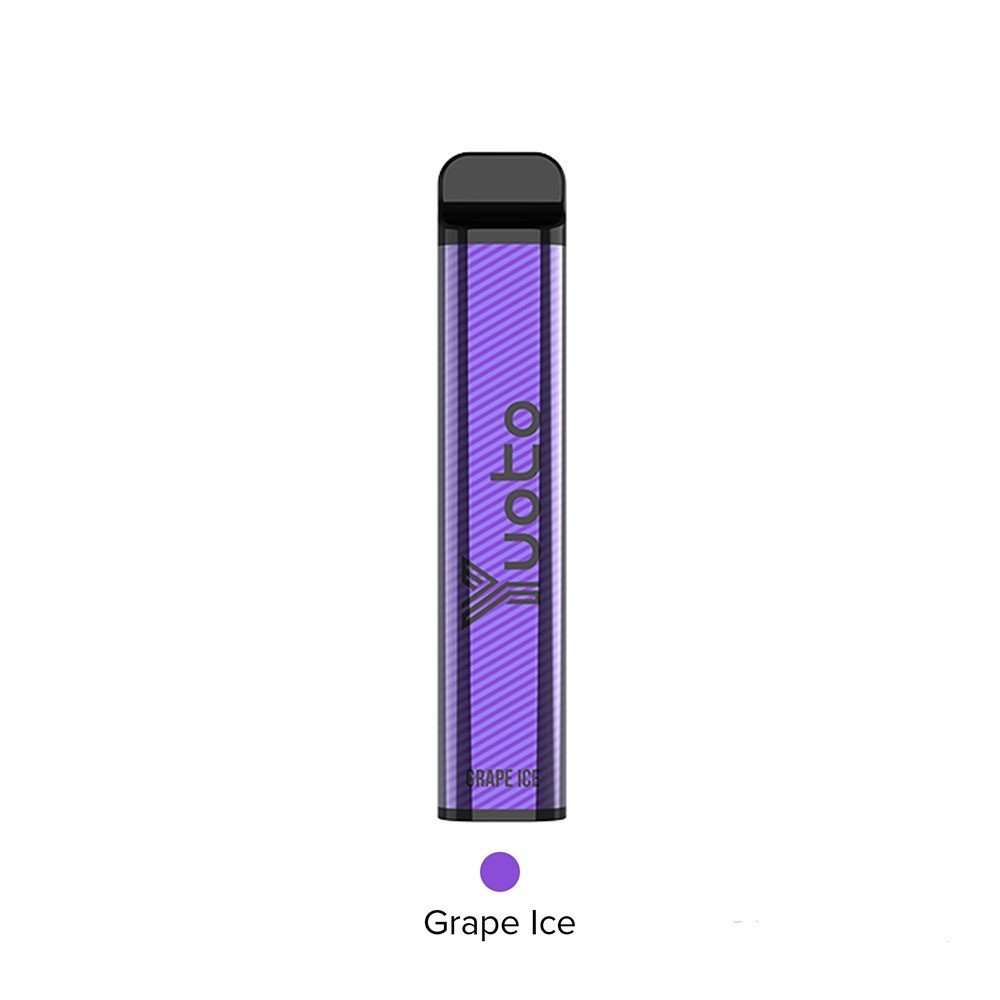 Yuoto xxl disposable vape grape ice 2500 puffs