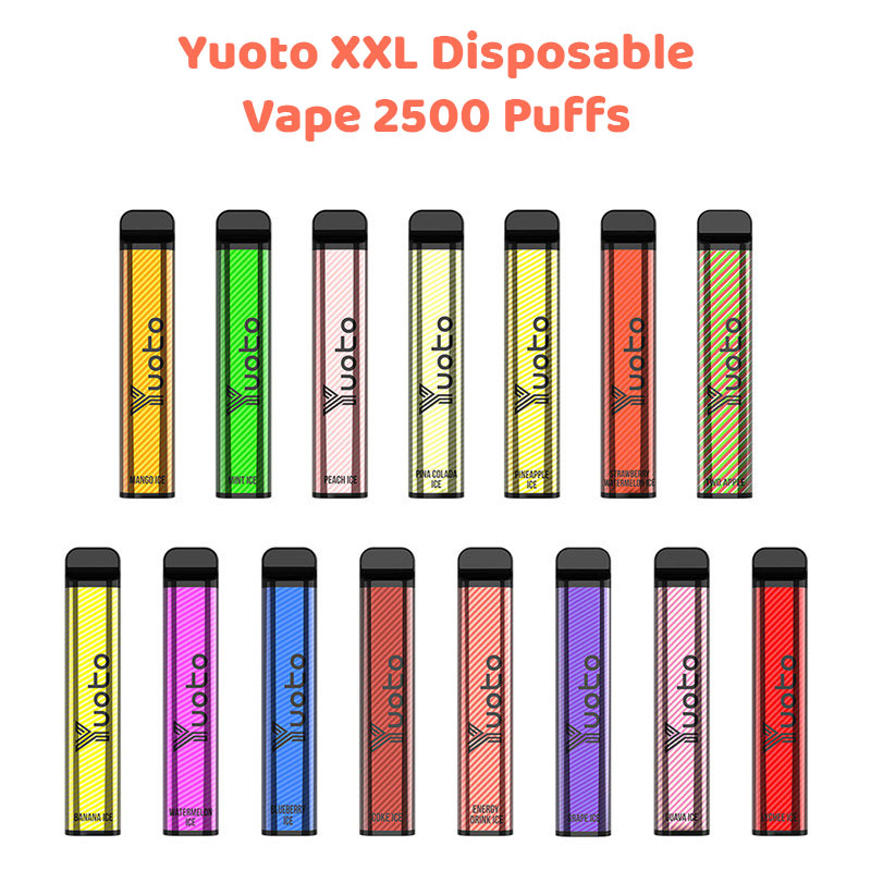 Yuoto XXL Disposable Vape 2500 Puffs in Dubai UAE