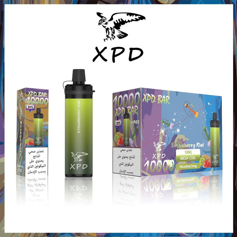 XPD-BAR-Disposable-Vape-Device-10000-Puffs-Strawberry-Kiwi