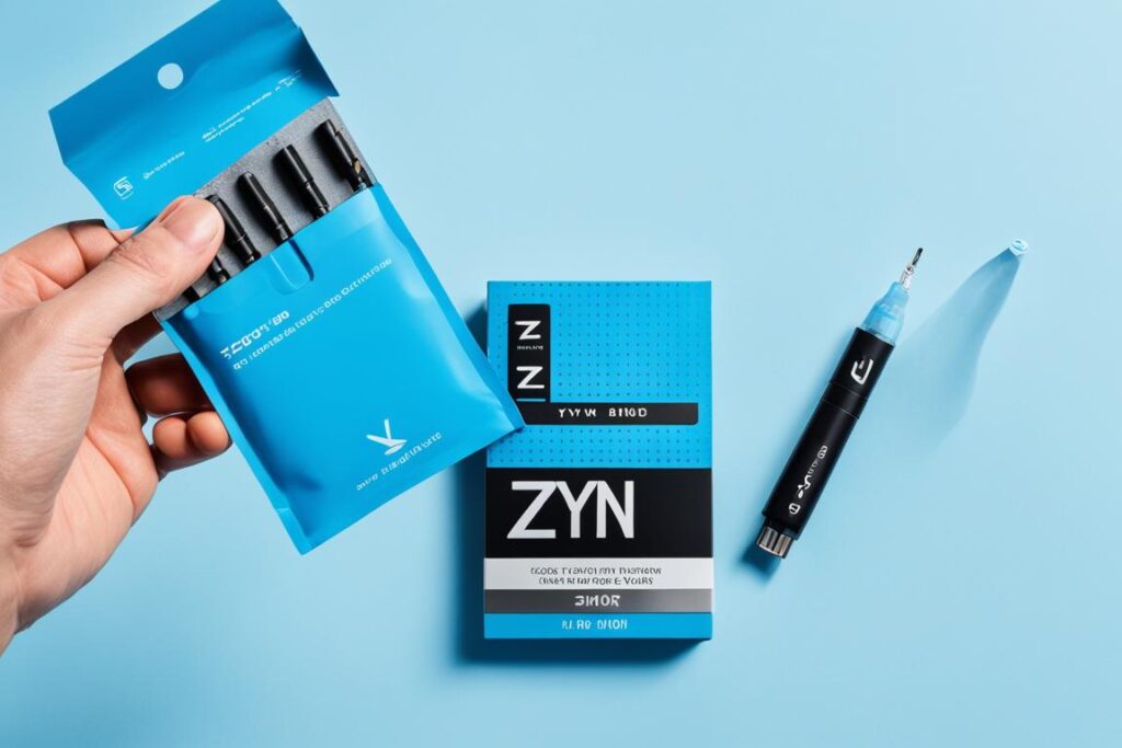 Comparison between ZYN and vaping