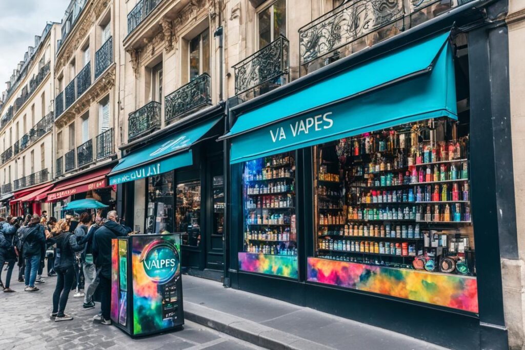variety of vapes in Paris
