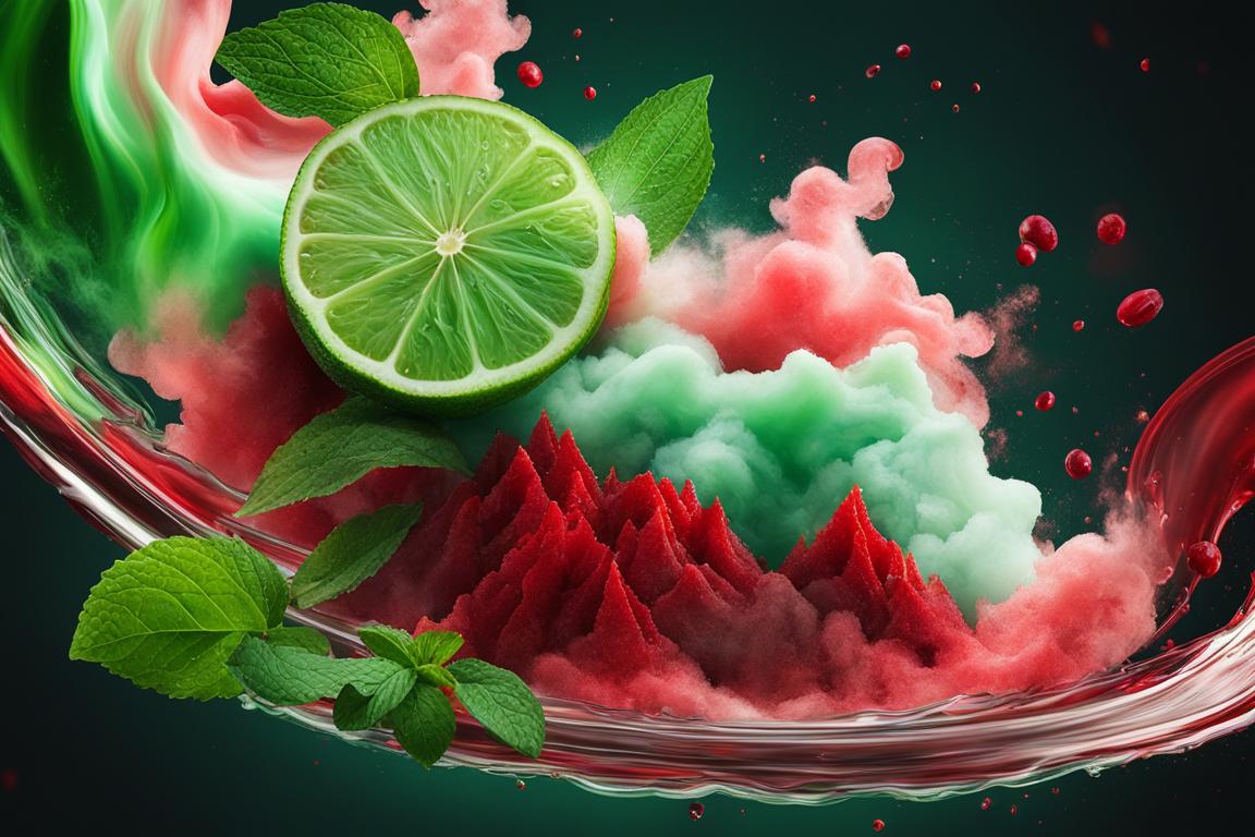 what does red mojito vape taste like